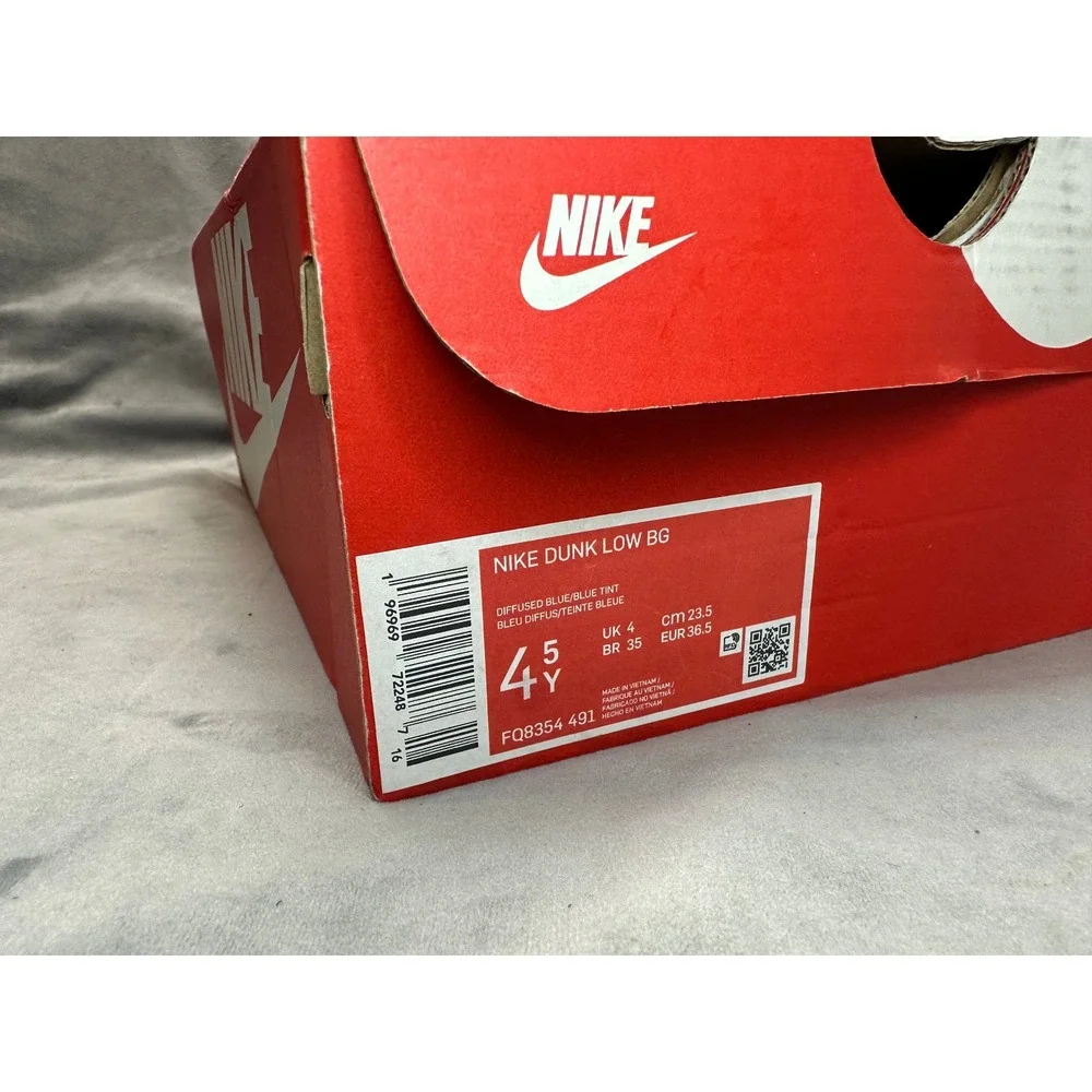 Nike Dunk High Kentucky Blue BG 4Y‎ White Game Royal Kids Sneakers 2021